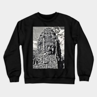 Smiling Buddha Temple Crewneck Sweatshirt